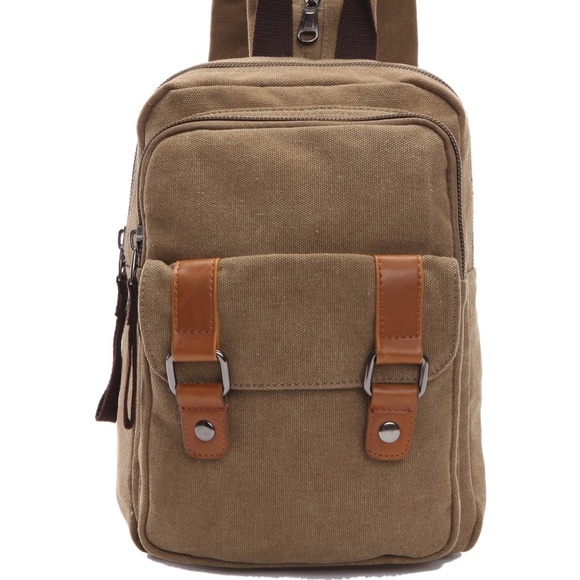 Other - Men Vintage Backpack Shoulder Bag Daypack